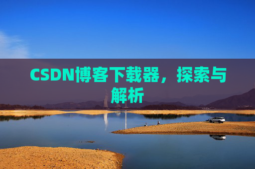 CSDN博客下载器，探索与解析